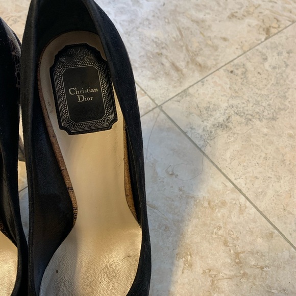 Christian Dior Animal print leather and Suede - Picture 3 of 4